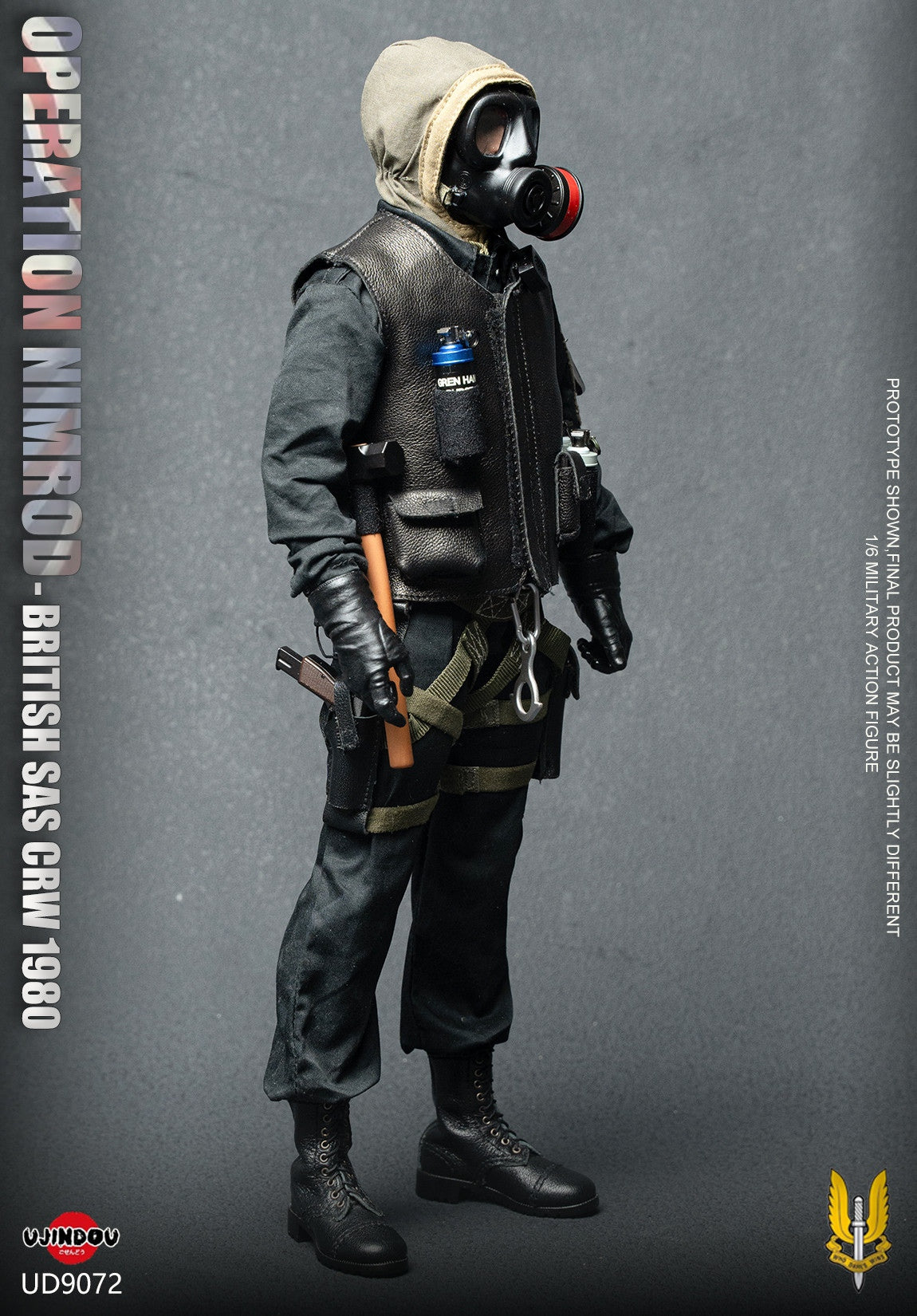 Presale UJINDOU UD9072 1/6 Operation Nimrod British Sas Crw 1980 Action Figure
