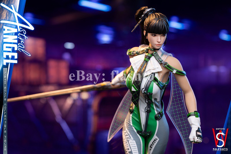 SWTOYS FS075 1/6 Stellar Battle Hero Eve Blade Female Action Figure Model Toy