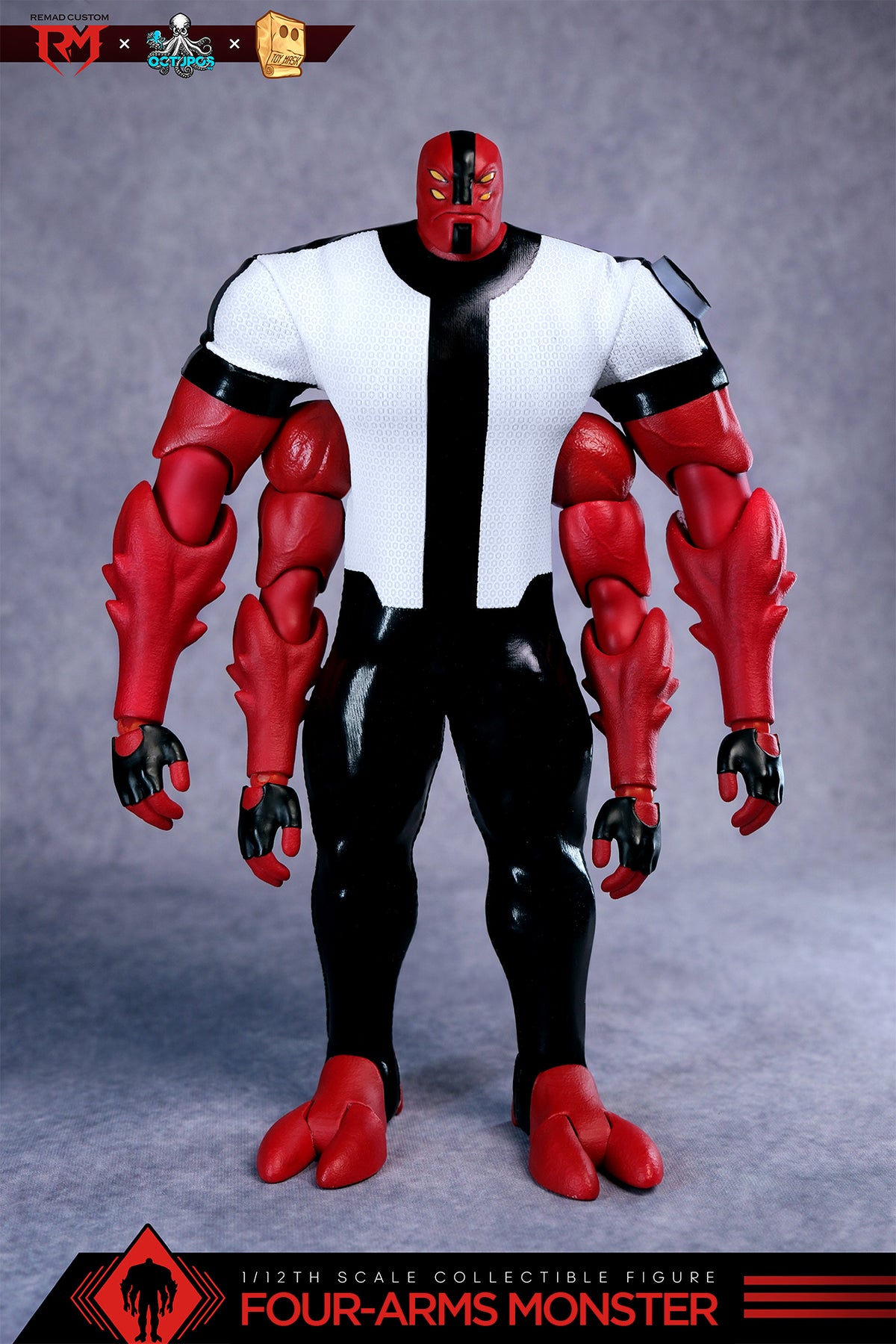 Presale RemadCustom RM031 1/12 The Ben Four Arms Monster Alien 10 Action Figure