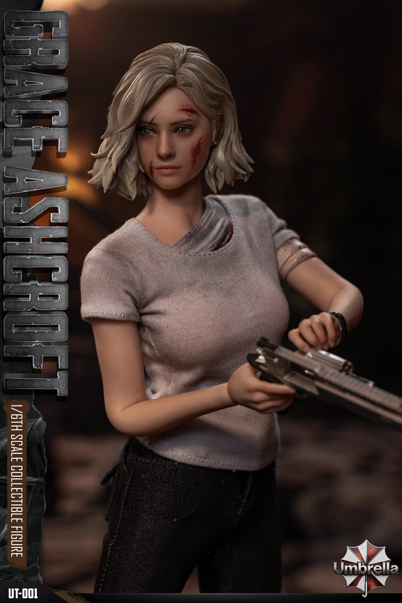 Pre-order Umbrella UT-001 1/6 Resident Zombie Evil Crisis Grace Action Figure