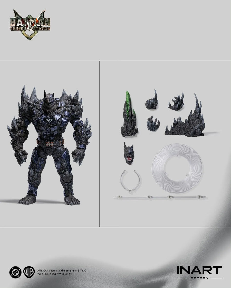 INART MAG-C0004 1/12 Dark Nights: Metal Batman The Devastator Action Figure Toy