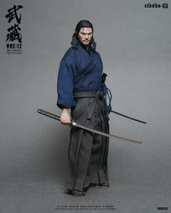 Presale ELEVEN EXK015 1/12 Miyamoto Musashi Collectible Action Figure Model Toy