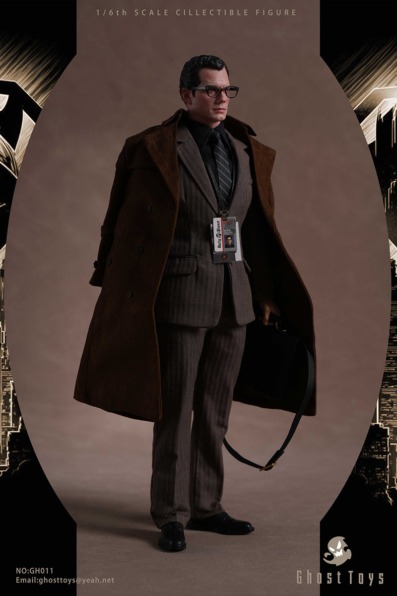 Presale Ghost Toys GH-011 1/6 Metropolis Journalist Clark Superman Action Figure Model