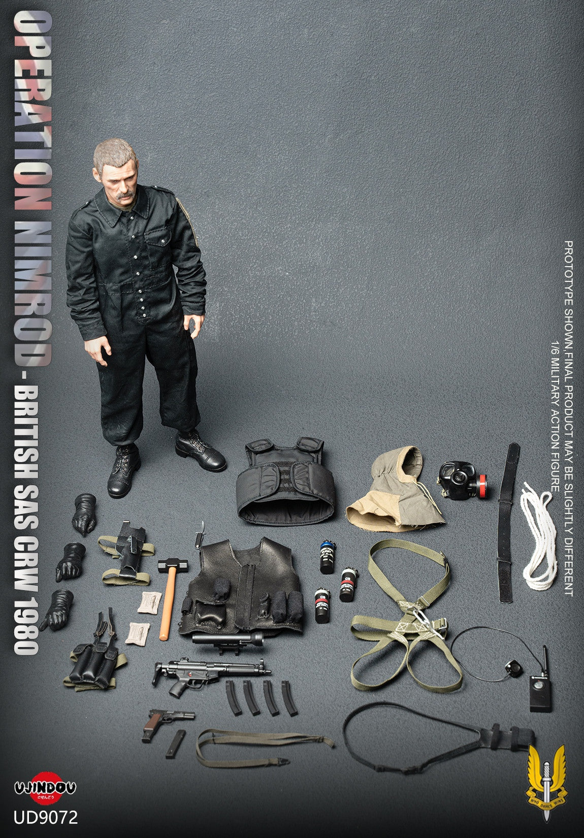 Presale UJINDOU UD9072 1/6 Operation Nimrod British Sas Crw 1980 Action Figure