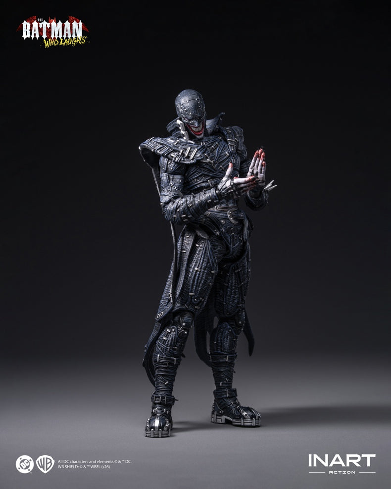 INART MAG-C0002 1/12 Dark Knight Metal The Batman Who Laughs Action Figure Model Toy