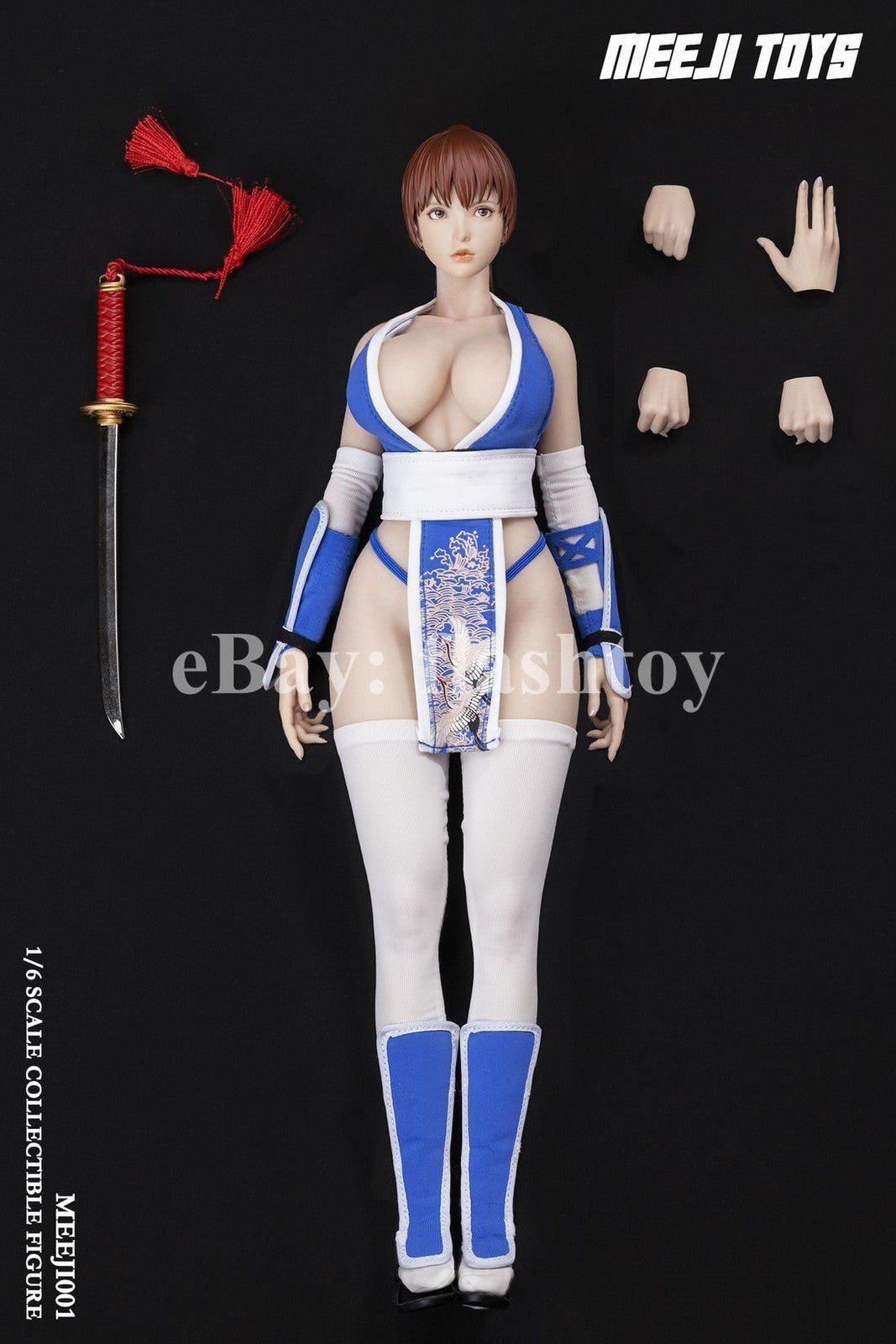 Presale MEEJI Toys MEEJI001 1/6 Female Ninja Fighter Ayane Female Action Figure
