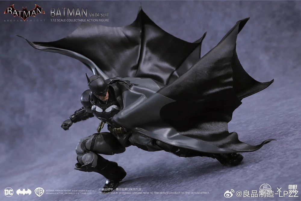 LPZZ DC001 1/12 Arkham Knight Bat Man Collectible Male Action Figure Model Toy