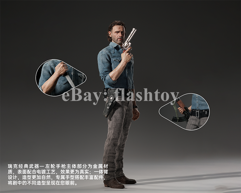Presale INART Ag-A024 1/6 Walking Dead Rick Grimes Male Action Figure Model Toy