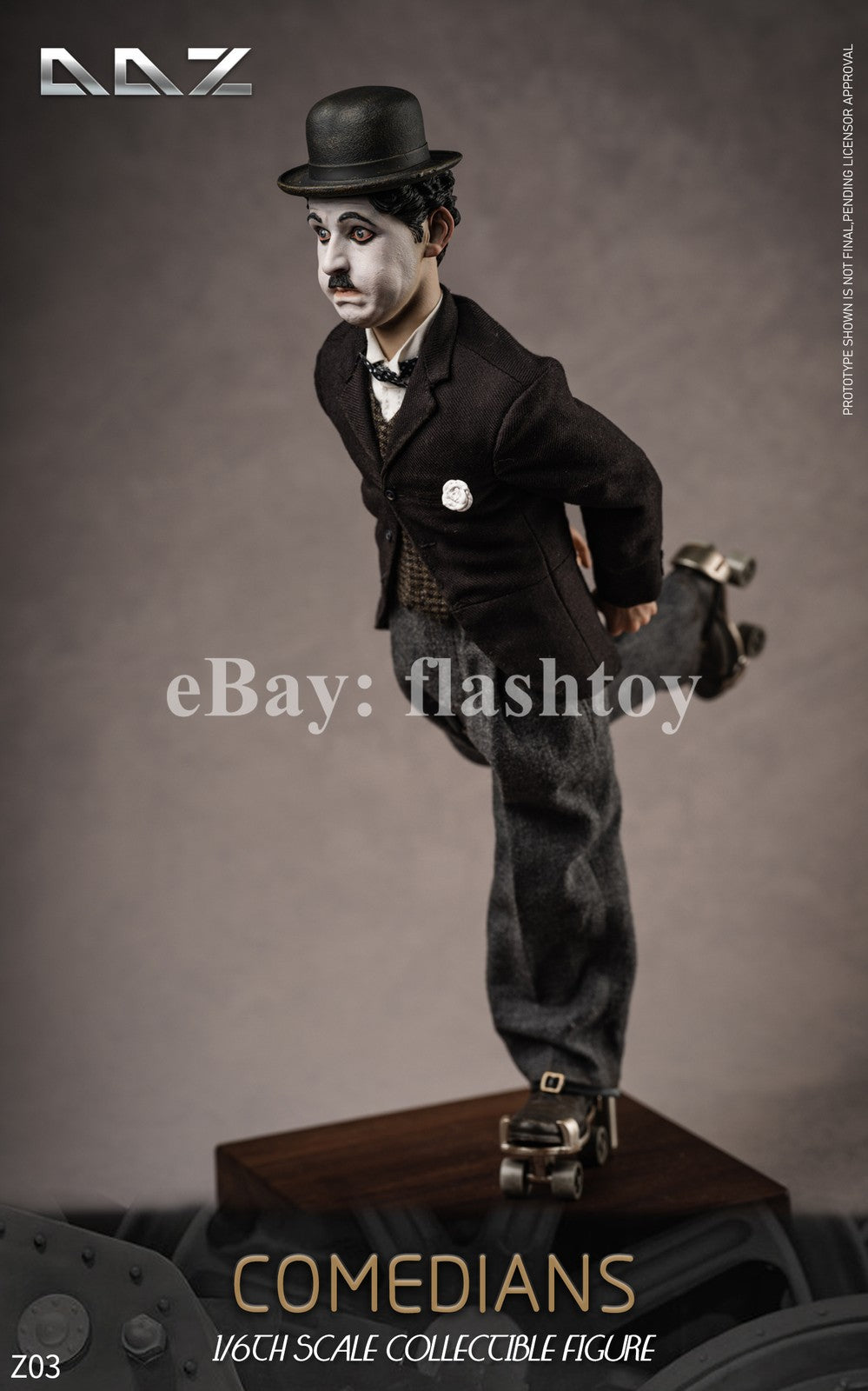 Presale DDZTOYS Z03 1/6 Comedian Chaplin Collectible Male Action Figure Model