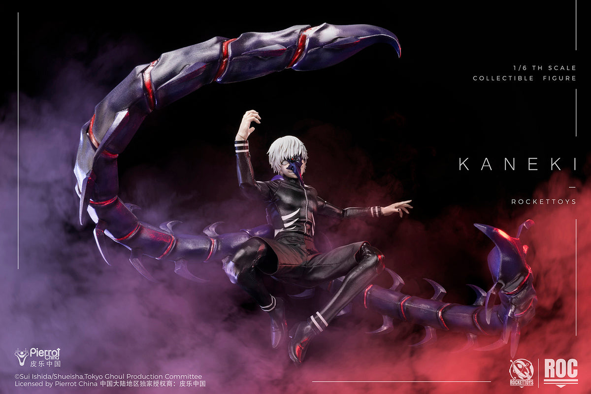 Presale RocketToys ROC-025 1/6 Tokyo Ghoul Kaneki Ken Action Figure Battle Suit