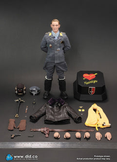 DID D80190 1/6 WWII German Luftwaffe Ace Pilot Erich Hartmann Action Figure Toy