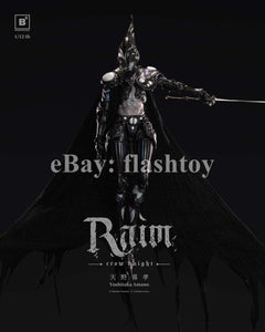 Presale BC x Yoshitaka Amano BC202517 1/12 RAIM Crow Knight Action Figure Model