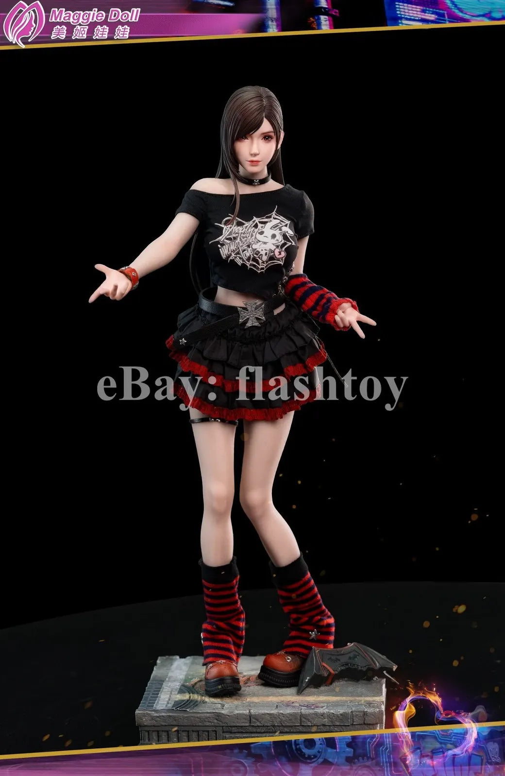 Presale Maggie Doll 1/6 Punk Girl Tia Collectible Female Action Figure Model Toy