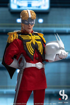 JOSEN STUDIO JS001 1/6 Char Aznable Collectible Male Action Figure Model Toy