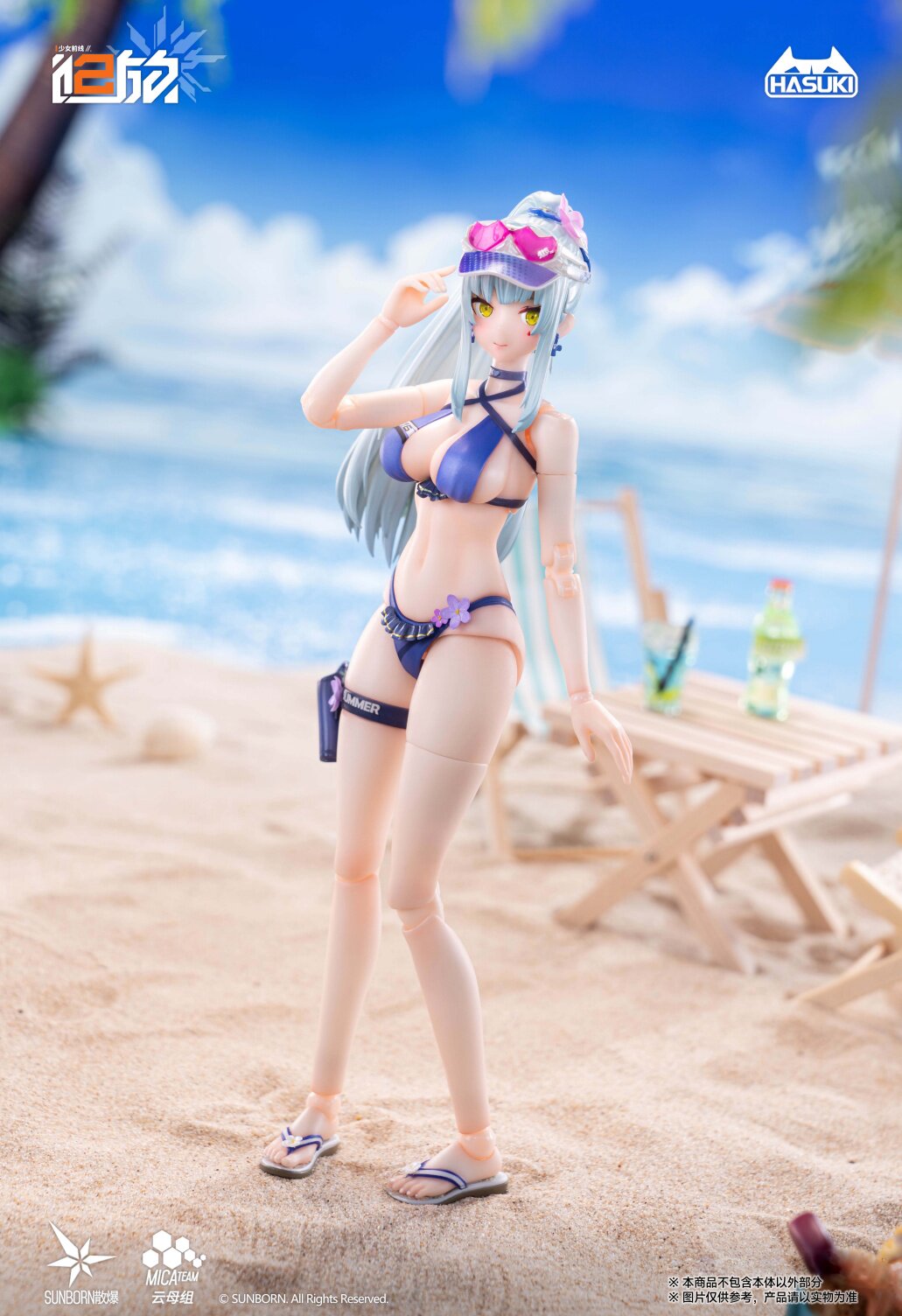 Presale HASUKI PA013 1/12 Bikini Girl Collectible Action Figure Toy Deluxe Ver.