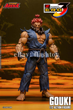 Presale STORM ARENA SFSA07 1/12 Street Fighter Zero 3 Gouki Action Figure Model