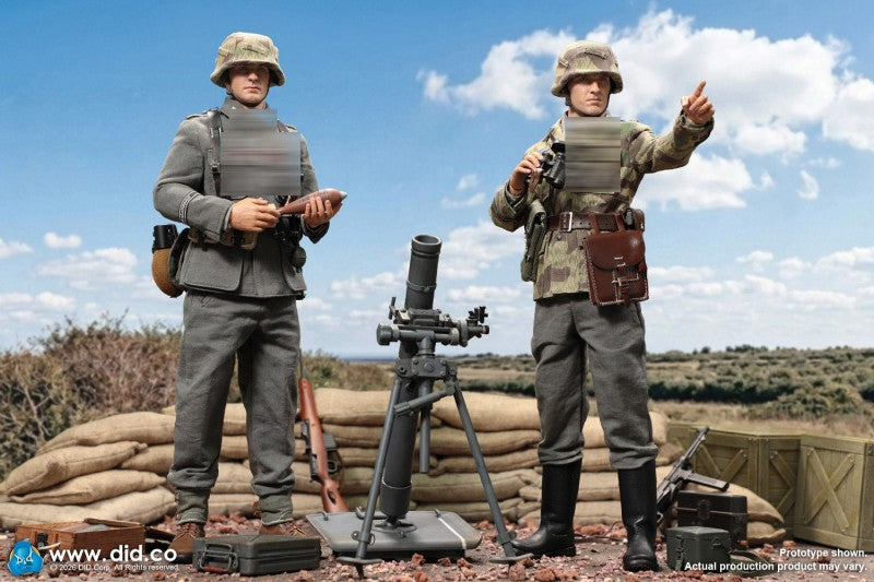 Presale DID D80195 1/6 WWII German GD Infantry Mortarman Bruno Action Figure Toy