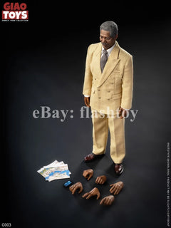 Presale GIAO TOYS G003 1/6 Technical Director Lucius Fox 12" Action Figure Model