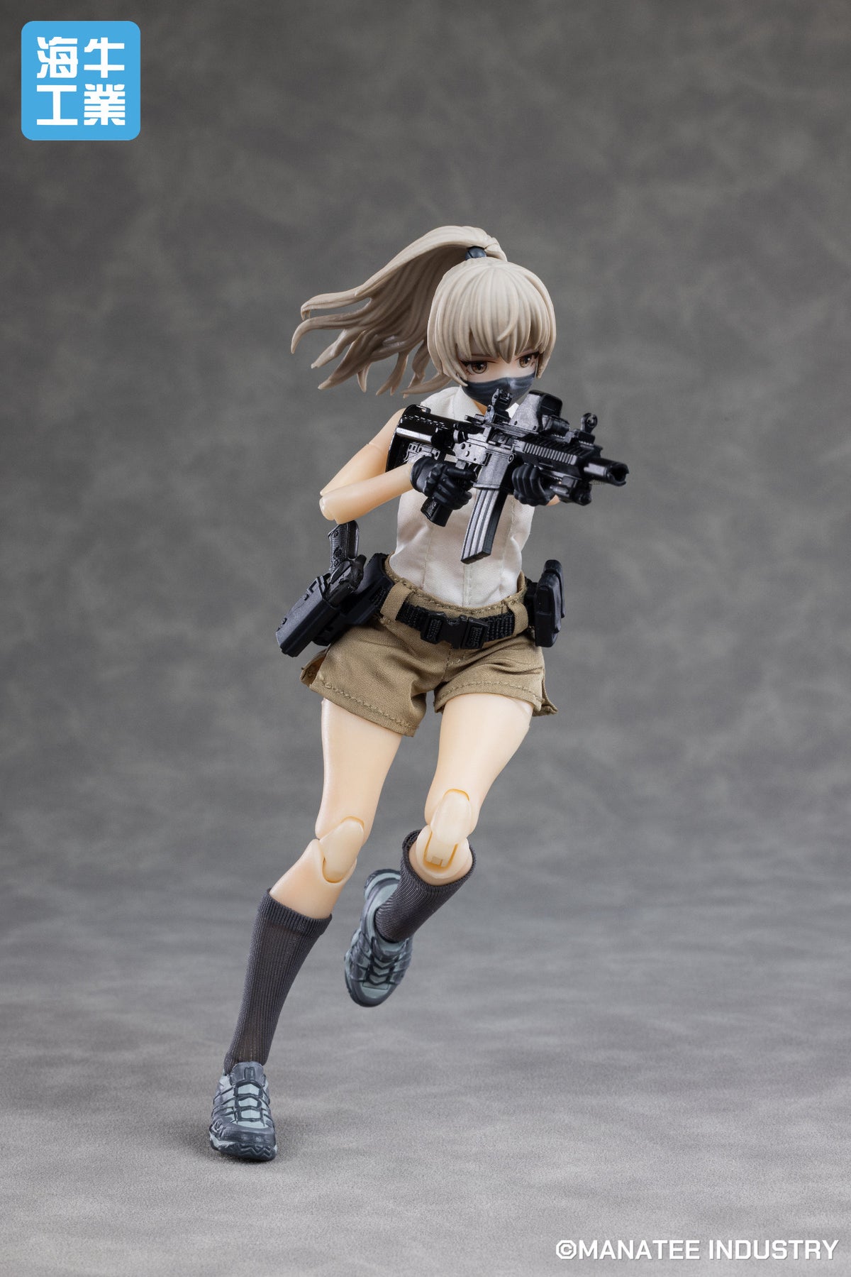 Presale Manatee Industry MI-02 1/12 Desktop Wars Arisa Female Action Figure Toy