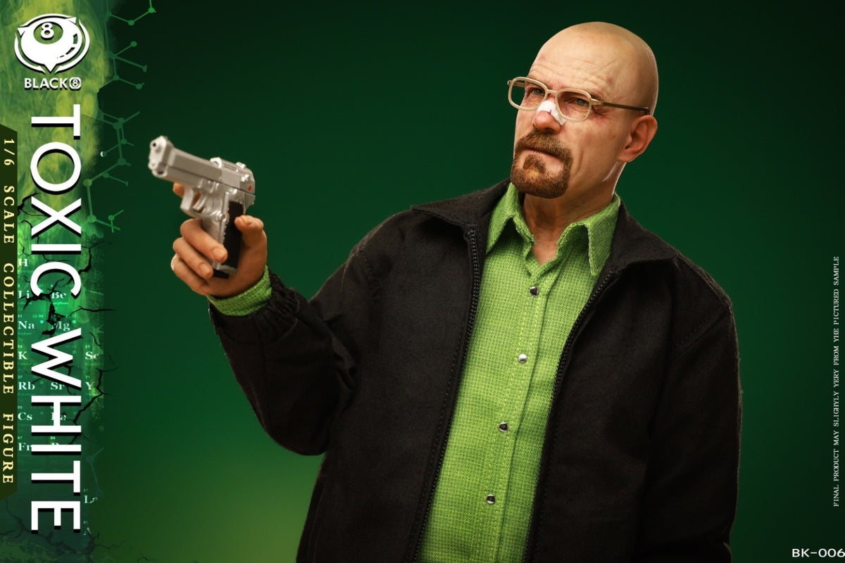 Black 8 Toys BK-006 1/6 Breaking Toxic Mr.White The Bad Action Figure Model Toy