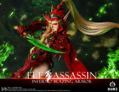 Presale Longshan LS2026-XK 1/6 Blood Elf Rogue Valeera Action Figure Model Toy