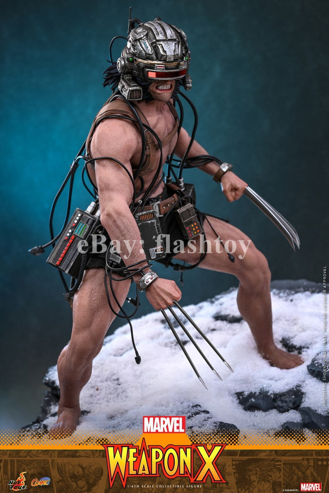 Presale Hot Toys CMS034 1/6 Marvel Comics Weapon X Logan Action Figure Model
