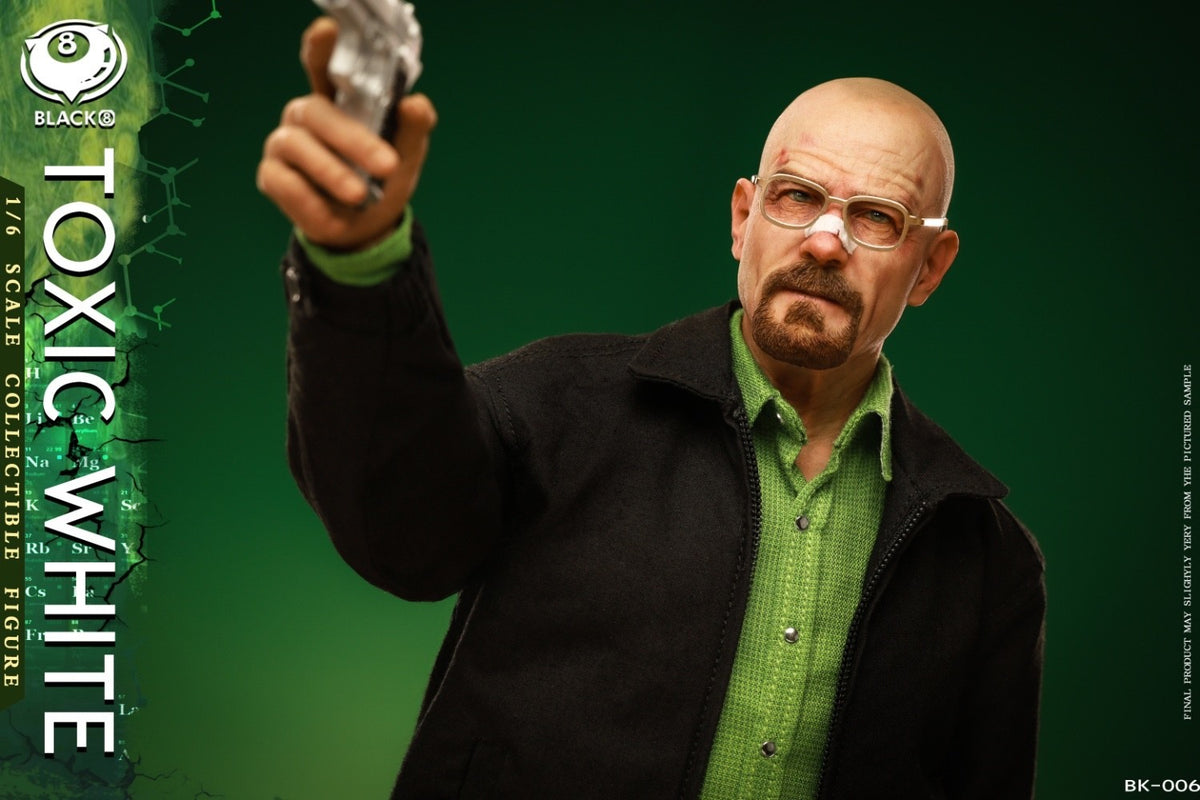 Black 8 Toys BK-006 1/6 Breaking Toxic Mr.White The Bad Action Figure Model Toy