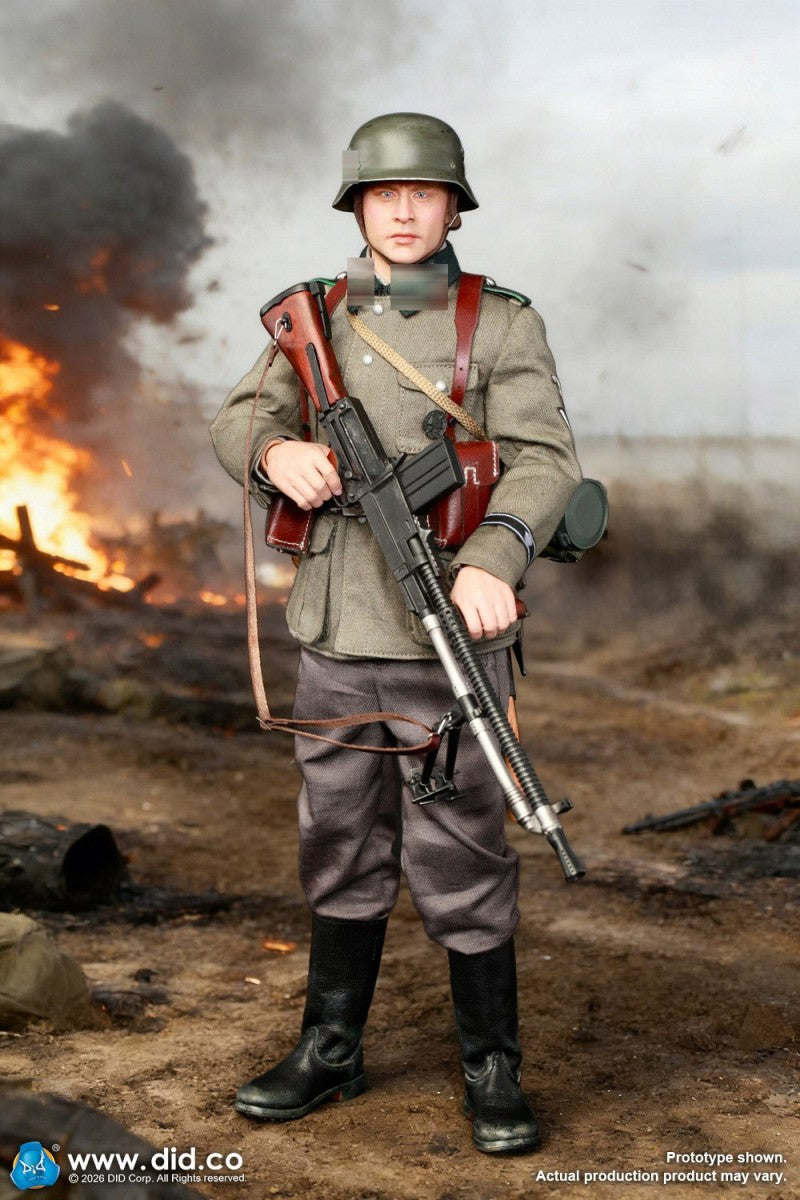 DID D80191 1/6 WWII German SS Polizei Division ZB30 Gunner Friedrich Action Figure Model