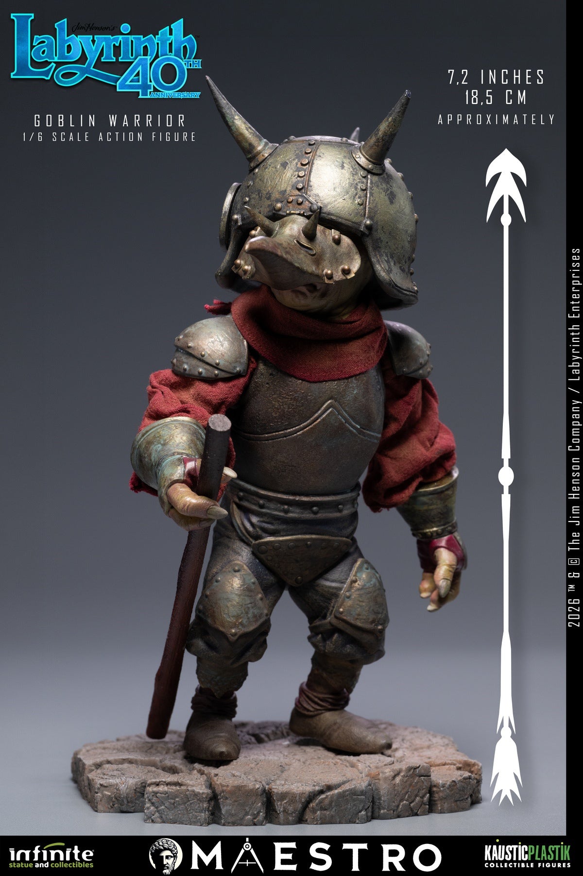 Presale Infinite 1/6 Labyrinth Goblin Warrior Collectible Action Figure Model