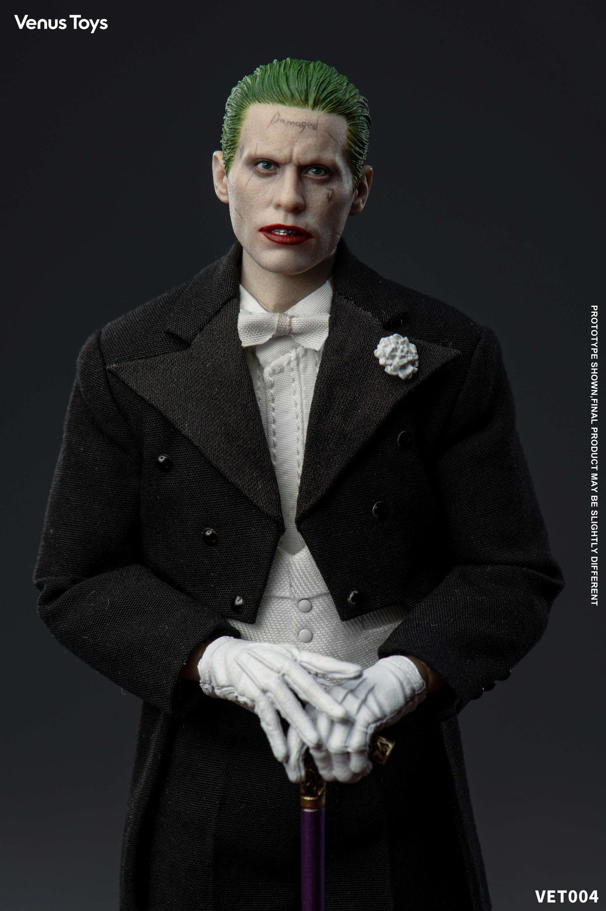 Presale Venus Toys VET004 1/12 Suicide Task Squad The Joker Leto Action Figure