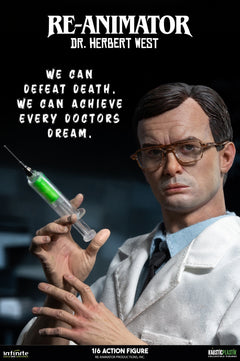 Presale Infinite 1/6 Re-Animator Doctor Herbert West Male Action Figure Model Standard Ver.