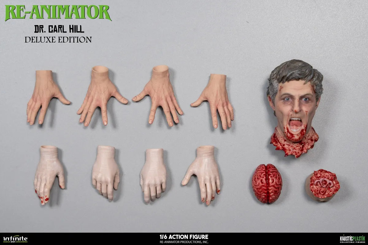 Presale Infinite 1/6 Re-Animator Doctor Carl Hill Male Action Figure Model Deluxe Ver.