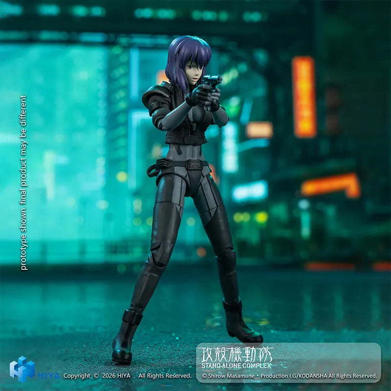 Presale HIYA ESG0203 1/12 Ghost in the Shell Motoko Kusanagi Battle Suit Version