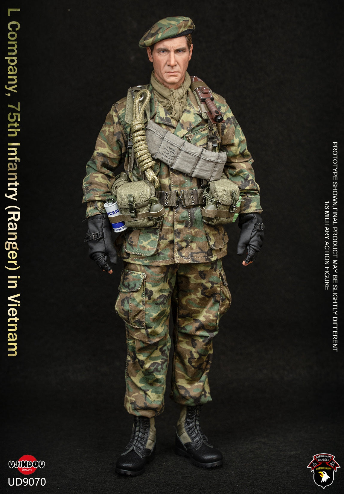 Presale UJINDOU UD9070 1/6 U.S. ARMY L Company 75th Infantry in Vietnam Figure