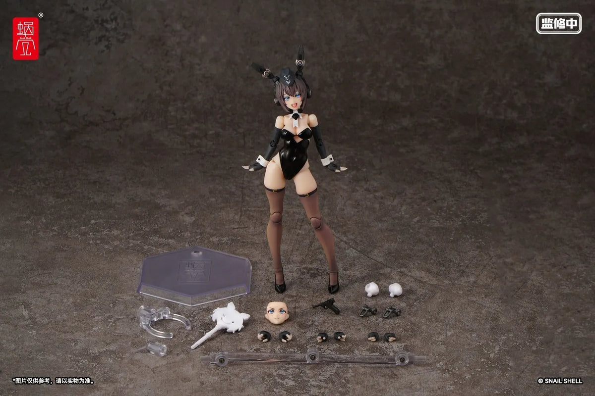 Snail Shell RA-03 1/12 Armored Rabbit Girl Anneliese Female Action Figure Toy
