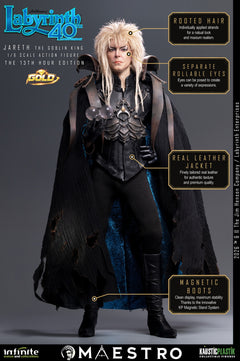 Presale Infinite 1/6 Labyrinth Jareth the Goblin King The 13Th Hour Edition Action Figure