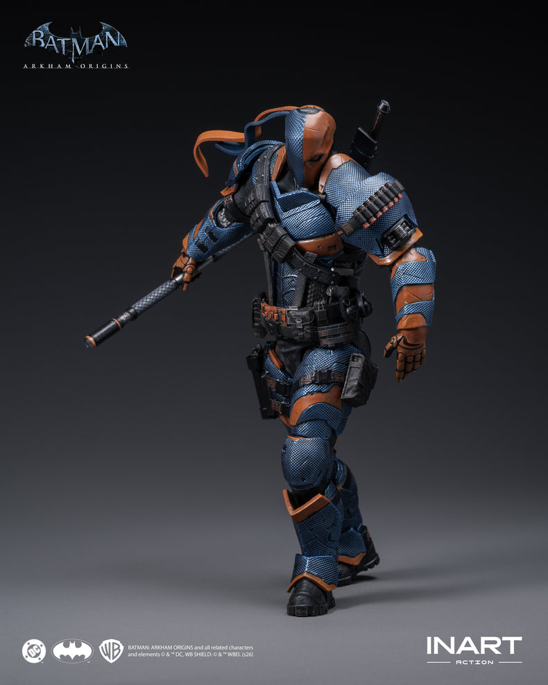 Presale INART MAG G0012 1/12 Batman Arkham Origins Deathstroke Action Figure Toy