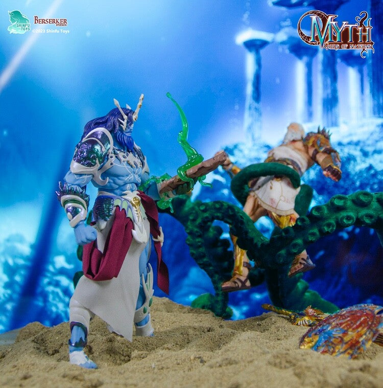 Berserker Studios M03 1/12 Poseidon 6" Collectible Action Figure Model Toys