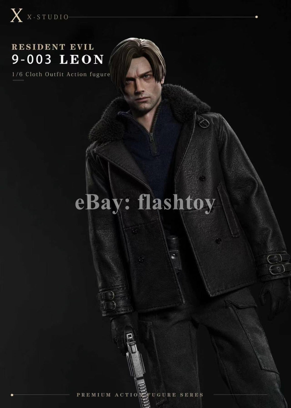 Presale X-STUDIO 1/6 Zombie Killer Leon Collectible Male Action Figure Model Toy