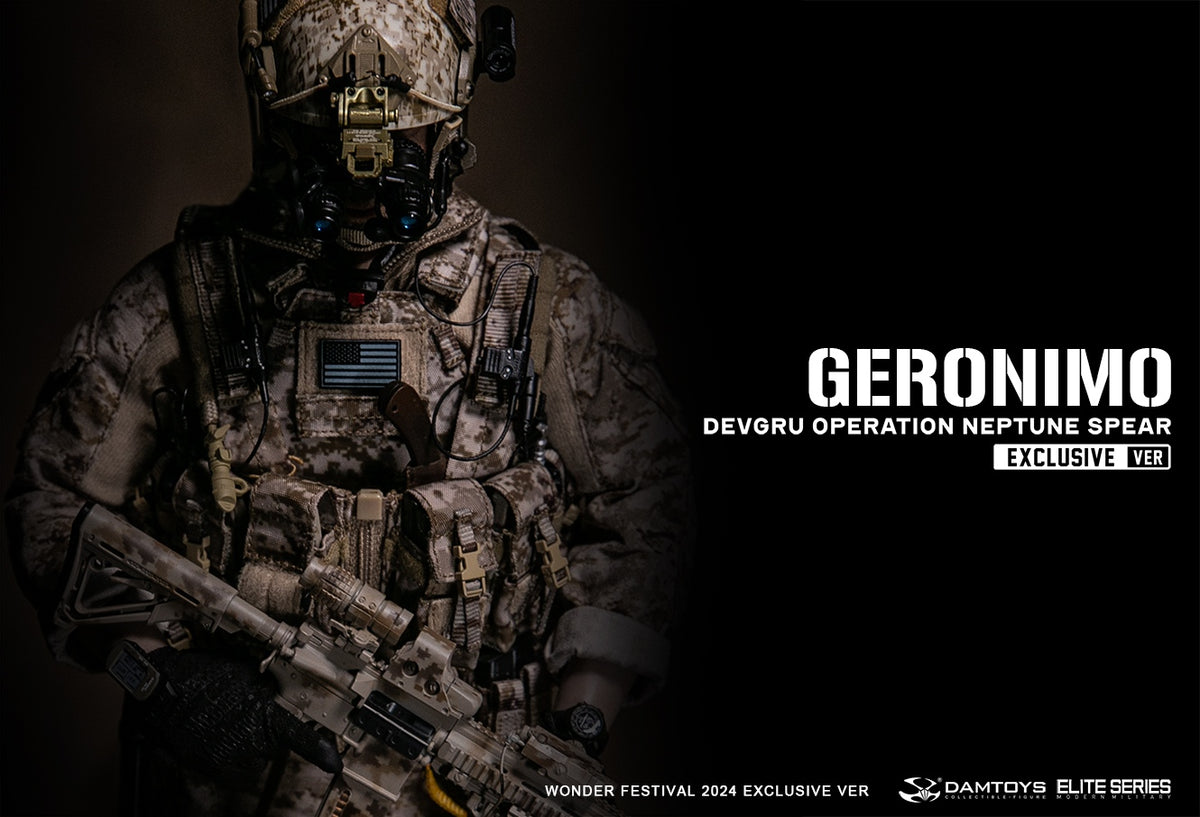 DAMTOYS 78106 1/6 DEVGRU Operation Neptune Spear GERONIMO Actionfiguren-Modell