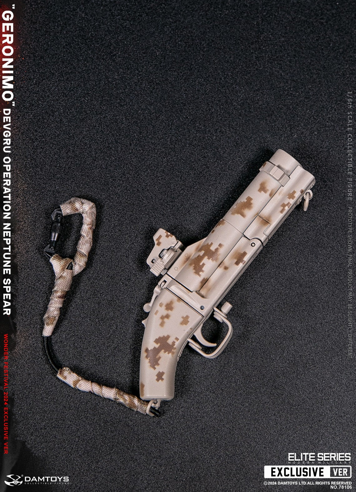 DAMTOYS 78106 1/6 DEVGRU Operation Neptune Spear GERONIMO Actionfiguren-Modell