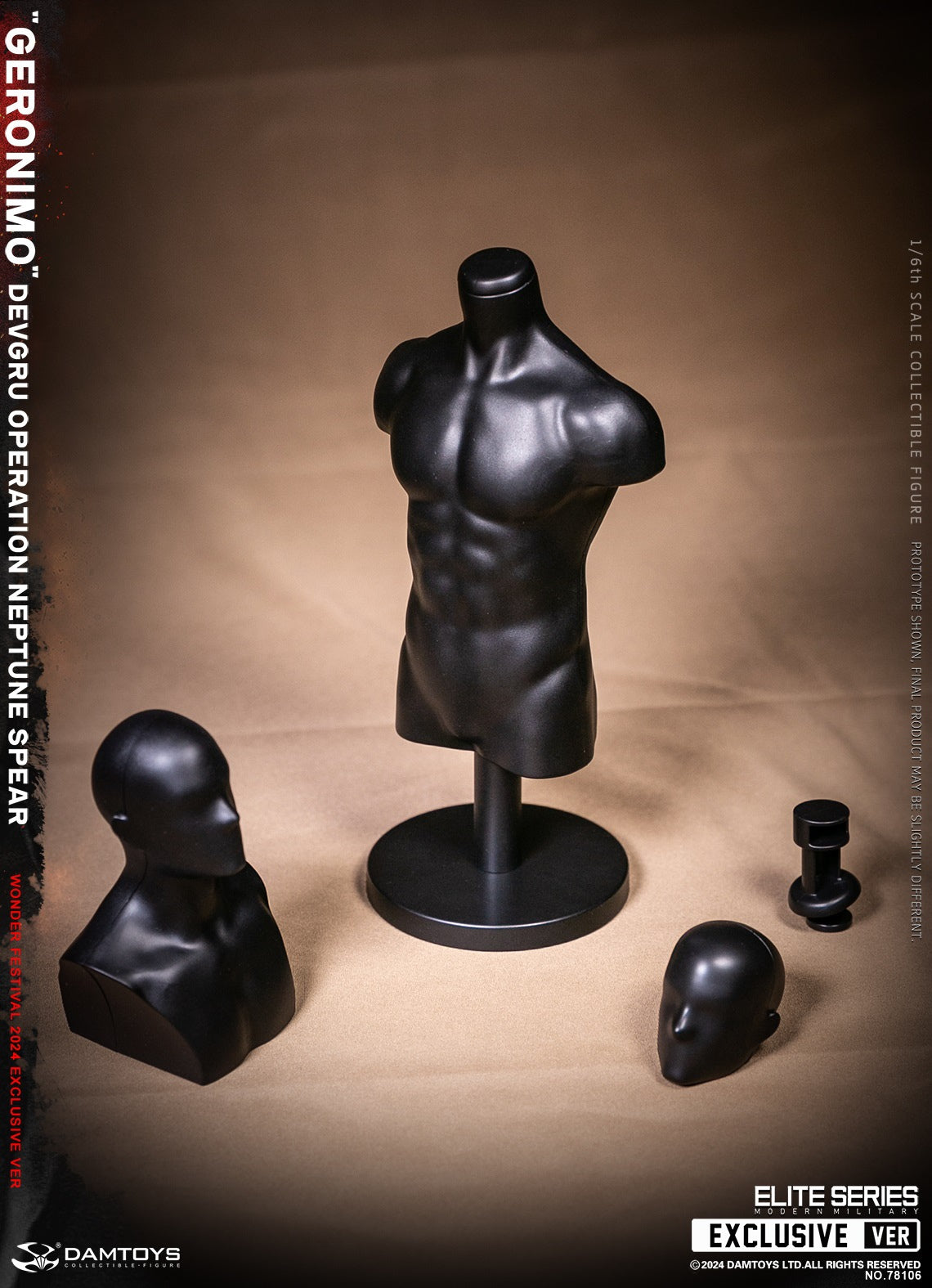 DAMTOYS 78106 1/6 DEVGRU Operation Neptune Spear GERONIMO Actionfiguren-Modell