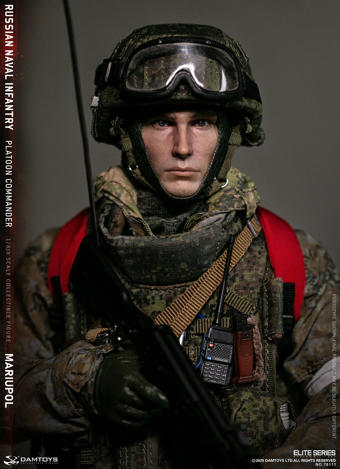 Presale DAMTOYS 78111 1/6 Russian Naval Infantry Commander Mariupol Figure Model