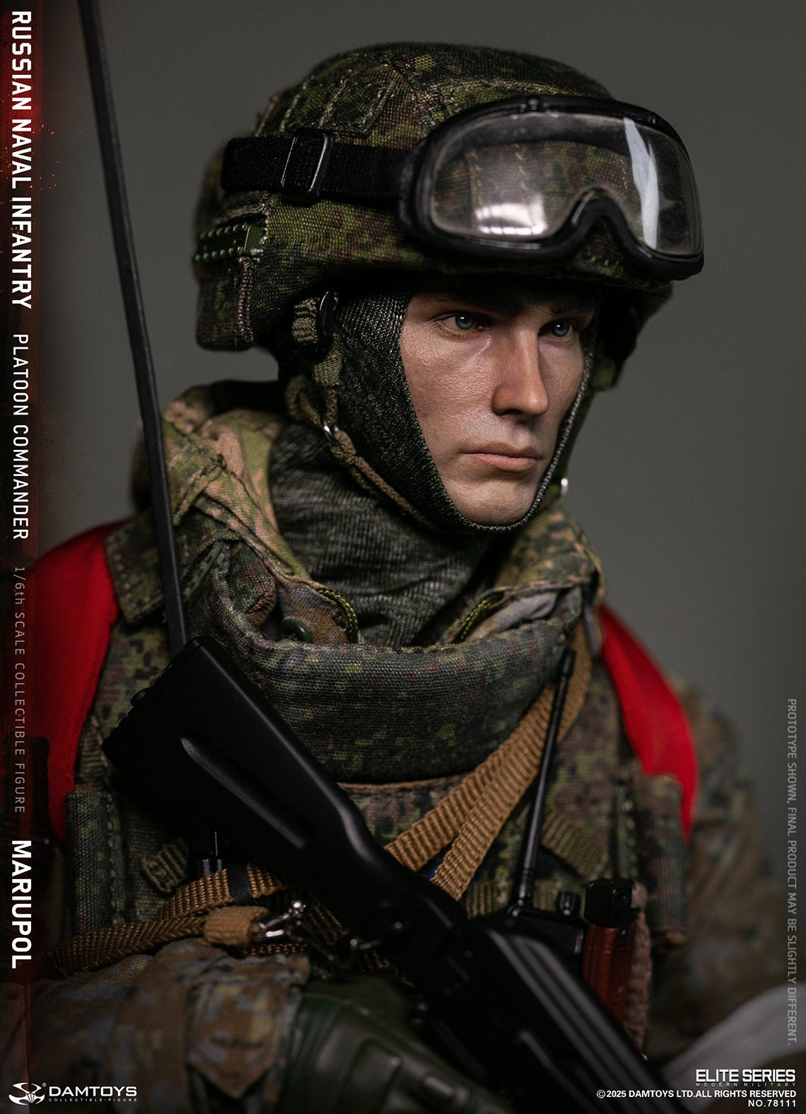 Presale DAMTOYS 78111 1/6 Russian Naval Infantry Commander Mariupol Figure Model