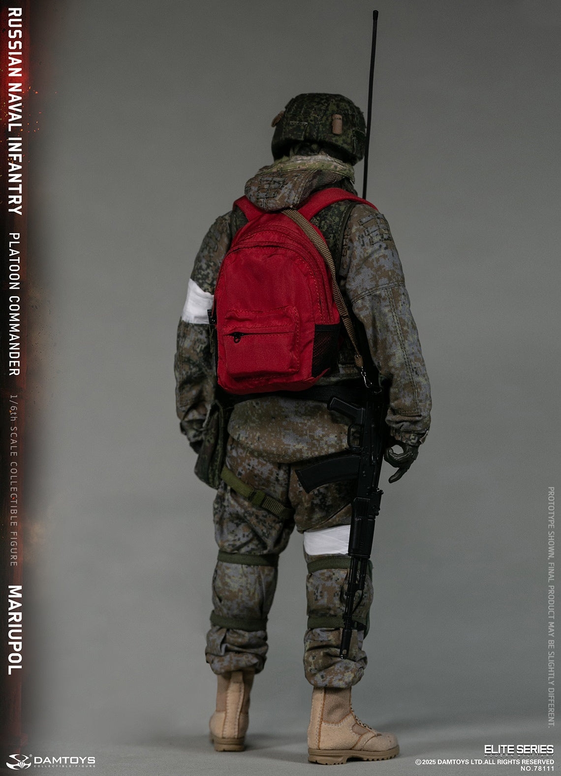 Presale DAMTOYS 78111 1/6 Russian Naval Infantry Commander Mariupol Figure Model