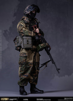 Presale DAMTOYS 78115 1/6 Russian Spetsnaz Mvd Sobr Lynx Pkm Gunner Action Figure
