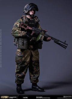 Presale DAMTOYS 78115 1/6 Russian Spetsnaz Mvd Sobr Lynx Pkm Gunner Action Figure
