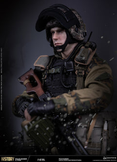 Presale DAMTOYS 78115 1/6 Russian Spetsnaz Mvd Sobr Lynx Pkm Gunner Action Figure