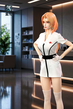Presale BoxQi Studio HQ04 1/6 Tsunade Nurse Cosplay Female Action Figure Model