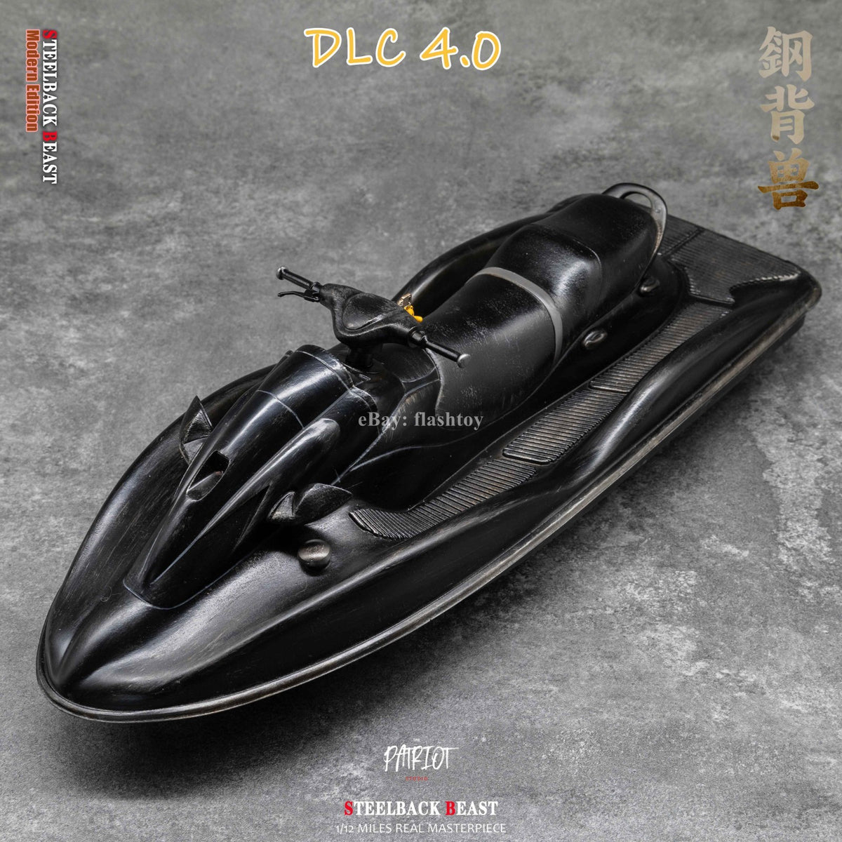 Presale Patriot Studio 1/12 DLC 4.0 Motorboat Steelback Beast RPD Officer Leon